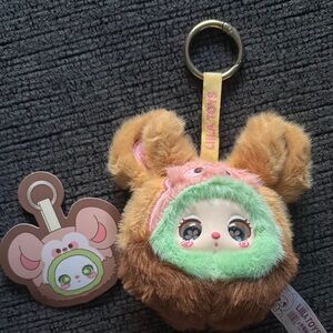 Lila’s Garden Tea Party Mini Plush Kiwi Monkey
